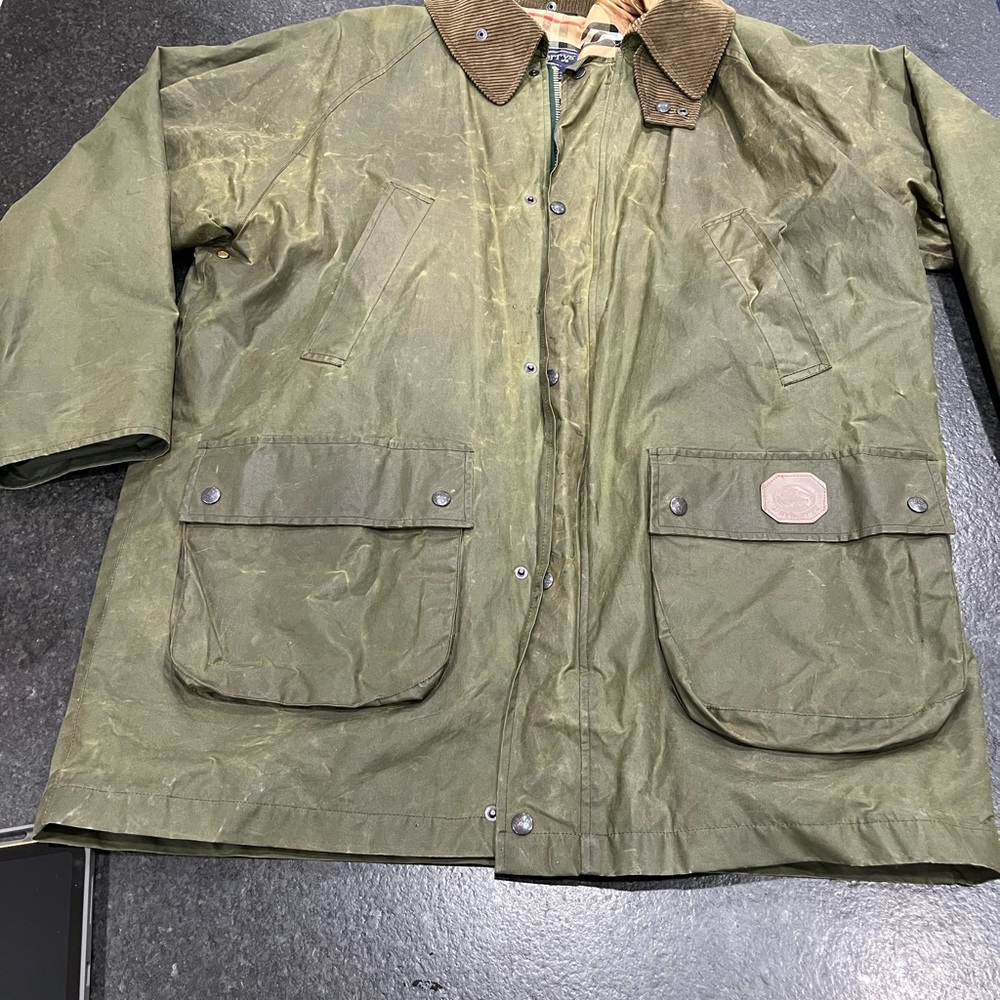 Burberry Olive Green Military & Field Jacket